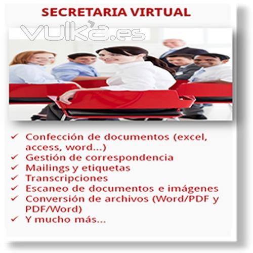 servicios secretaria virtual