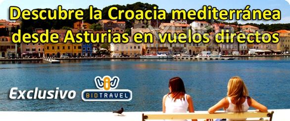 Vuelos a Croacia desde Asturias
