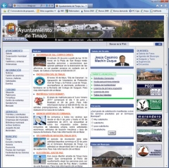 Diseno y programacion web para el ayuntamiento de tinajo en lanzarote islas canarias