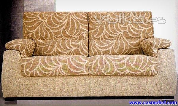 Modelo Atlanta. Disponible en conjunto 3+2, sofa 3 plazas, sofa 2 plazas y butaca. Disponible en tod
