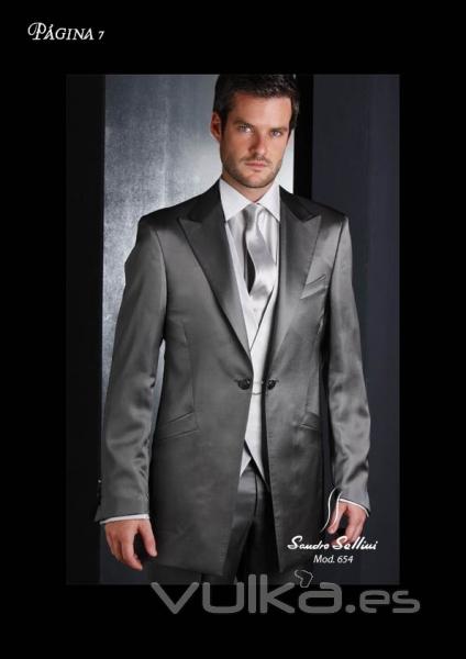 Traje gris plata 2012