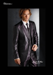 Traje de novio solapa