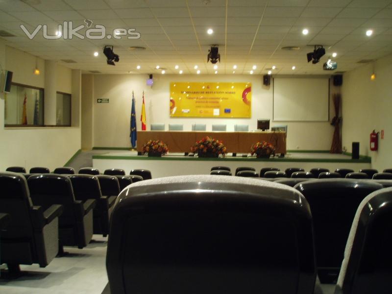 Instalacion en sala de prensa