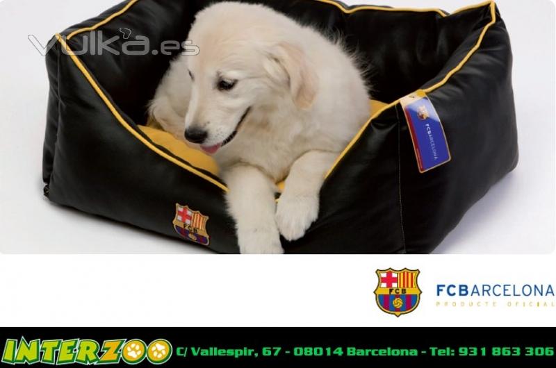 Accesorios para perros del Futbol Club Barcelona
