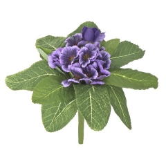 Plantas artificiales con flores planta primula artificial violeta en la llimona home