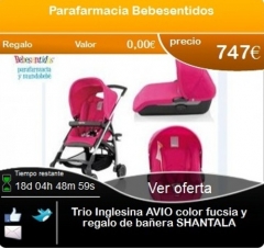 Ofertas en cochecitos de bebé. Parafarmacia Bebesentidos