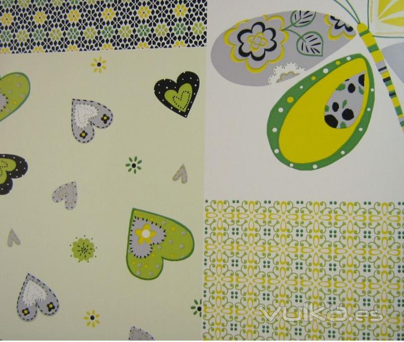 papel pintado infantil coozkids www.decoracion88.com