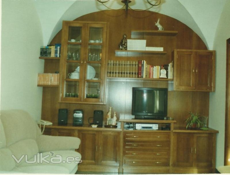 Frontal mueble salón en bóveda.