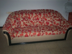 sofá dos plazas restaurado