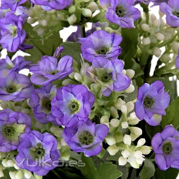 Planta kalanchoe artificial con flores lilas en lallimona.com (2)