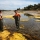 Trabajos de estudio de geomorfologa fluvial en campo.