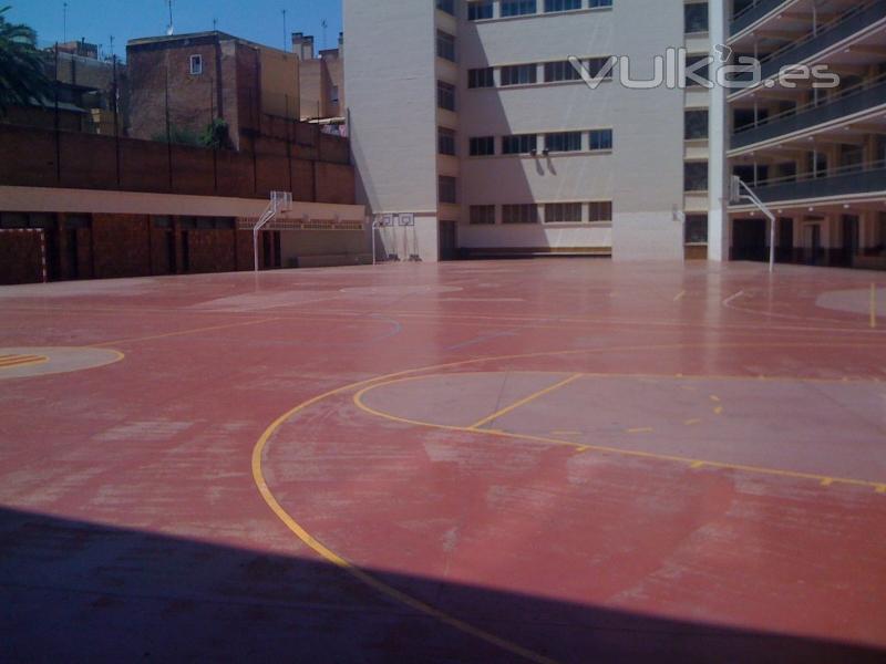 Pista Deportiva Colegio BARCELONA ( ANTES )