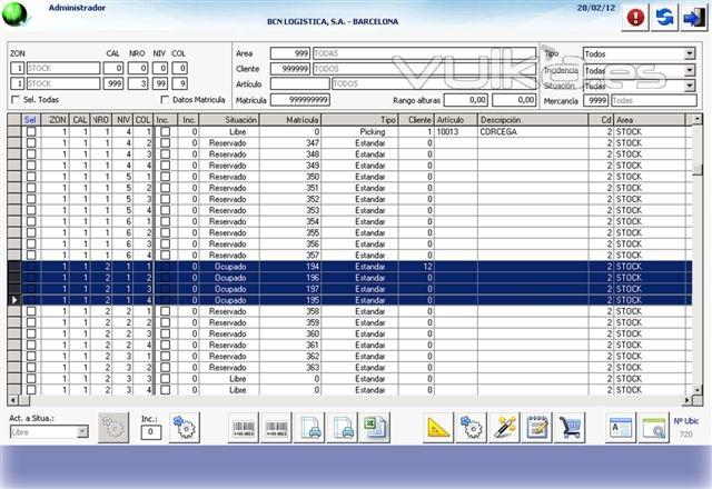 SGA / WMS: Con y sin radiofrecuencia para operadores logisticos.