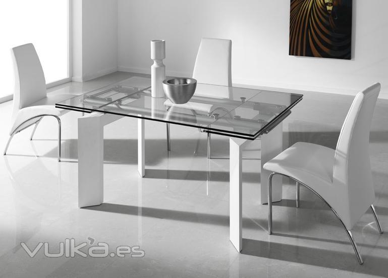 conjunto mesa comedor y 4 sillas