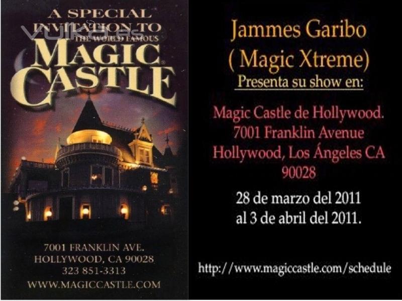 invitacion magic castle