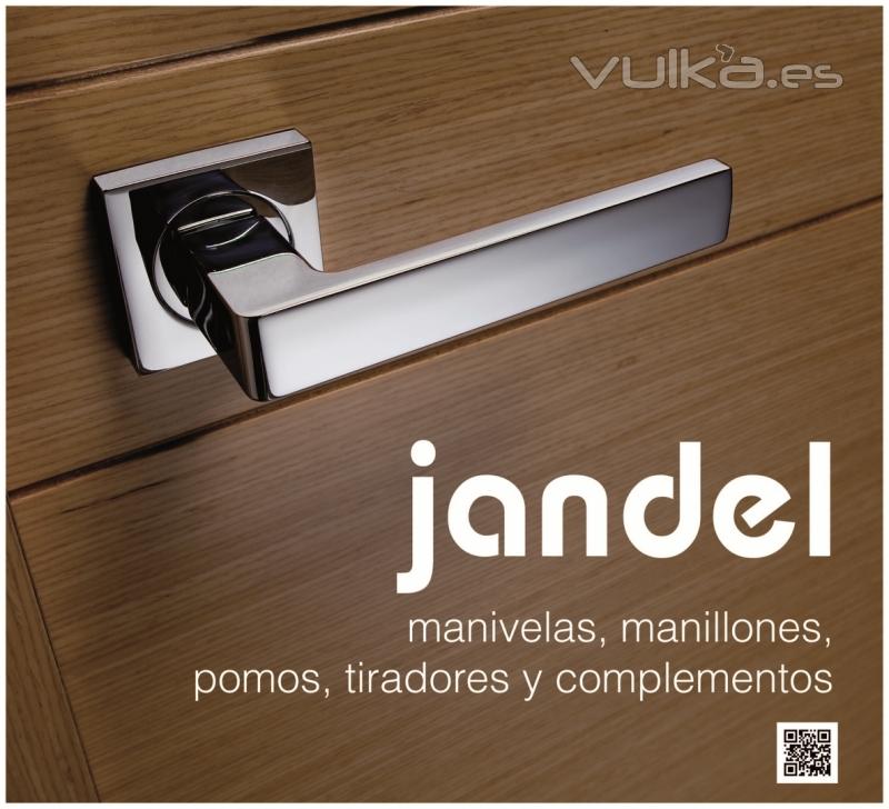 Diseño Grafico Carteleria Nueva Coleccion Manivelas Jandel. www.jandel.es/
