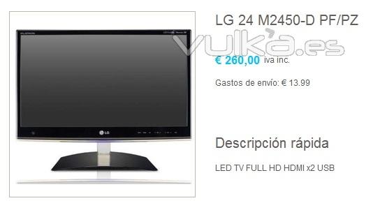 Televisor LG 24 M2450-D PF-PZ por 260EUR