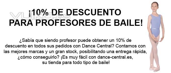 Descuento para profesores/academias/escuelas de danza