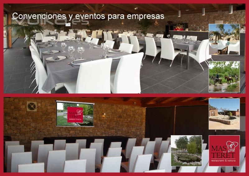 Restaurante en Tarragona Mas de Teret -  Eventos y reuniones de empresa