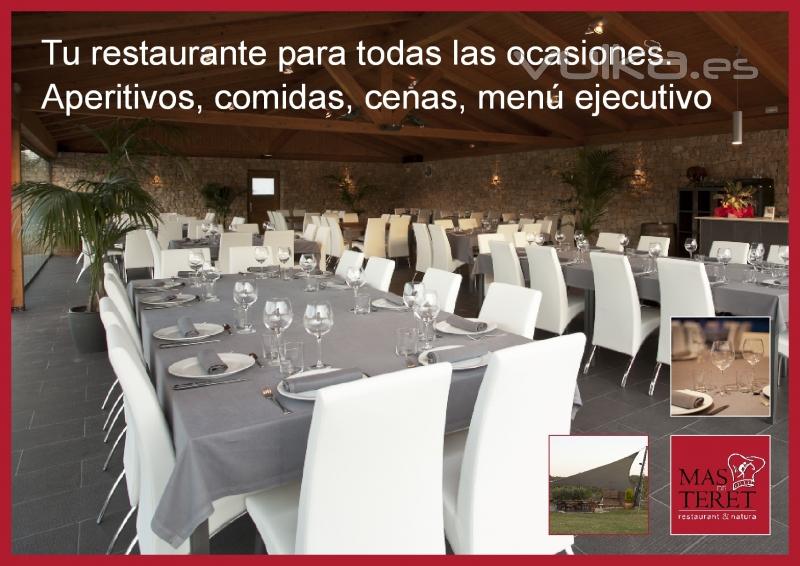 Restaurante en Tarragona Mas de Teret - Para todas las ocasiones