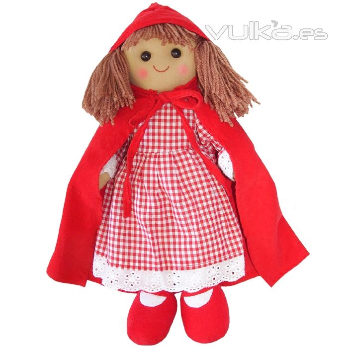 Muñeca Caperucita roja 40 cm