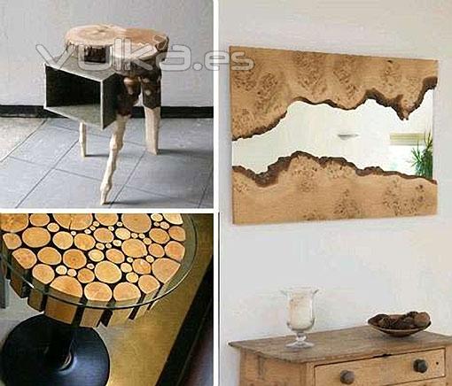 Autnticos muebles de madera reciclada