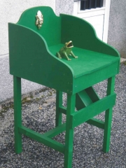 juego Rana mod. Vasca Beta verde con patas y travesaño