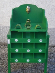 Juego rana mod mega en color verde con rampas
