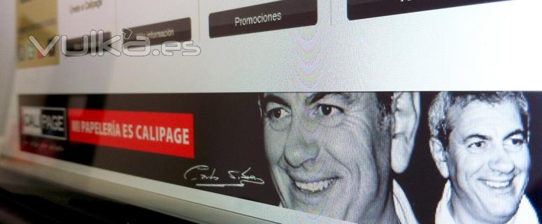 Detalle Banner web Calipage