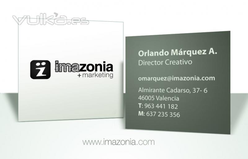 Tarjeta de visita de nuestro Director Creativo Orlando Mrquez