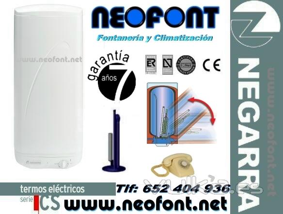 NEGARRA CS: 50 LITROS 145EUR. 75 LITROS 185EUR. 100 LITROS 210EUR.