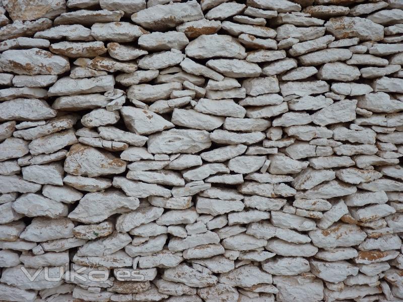 Pared de un bombo tpico de Tomelloso - www.dlamancha.es