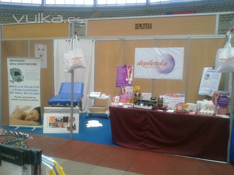 Stand en la Feria del Comercio de Moralzarzal