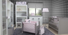 Mini cuna, estanteria, comoda y armario infantil de babyroom