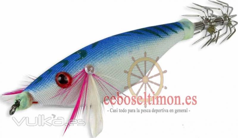 www.ceboseltimon.es - JIBIDEVON 7.5CM KALI PAJARITO Q3 - TELA AZUL