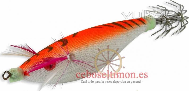 www.ceboseltimon.es - JIBIDEVON 7.5CM KALI PAJARITO Q3 - TELA NARANJA