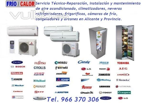 Reparacin,instalacin y mantenimiento de aire acondicionado 960912999