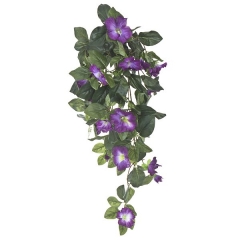 Plantas colgantes artificiales. planta artificial colgante petunias violetas 75 en la llimona home