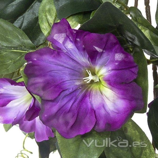 Plantas colgantes artificiales. Planta artificial colgante petunias violetas 75 en La Llimona (2)