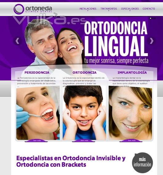 Web Ortoneda Clinica_Pagina Inicio_