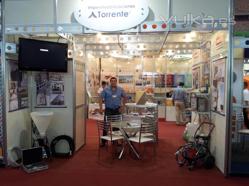 Torrente en Feicon -  Feria Internacional de la Construccion  - Tel. 654896941