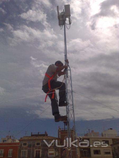 TRABAJOS SOBRE TORRETAS REDES INHALAMBRICAS