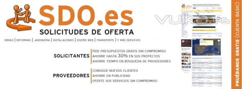 SDO.es - Pedir Presupuestos y encontrar nuevos clientes