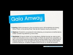 Briefing de la cena de gala de amway