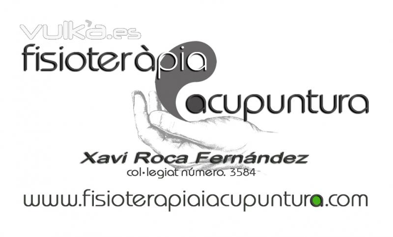Fisioterpia i acupuntura Xavi Roca Fernndez