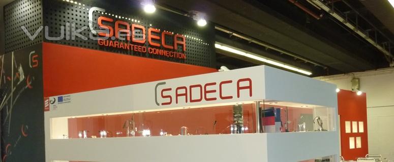 Detalle Stand realizado para Sadeca en Automechanika