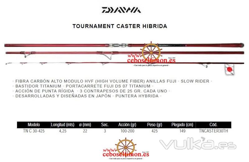 CAÑA DAIWA TOURNAMENT CASTER SURF HIBRYD S425H (33)