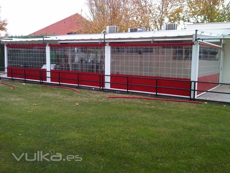 TOLDO VERTICAL PARA VELADORES