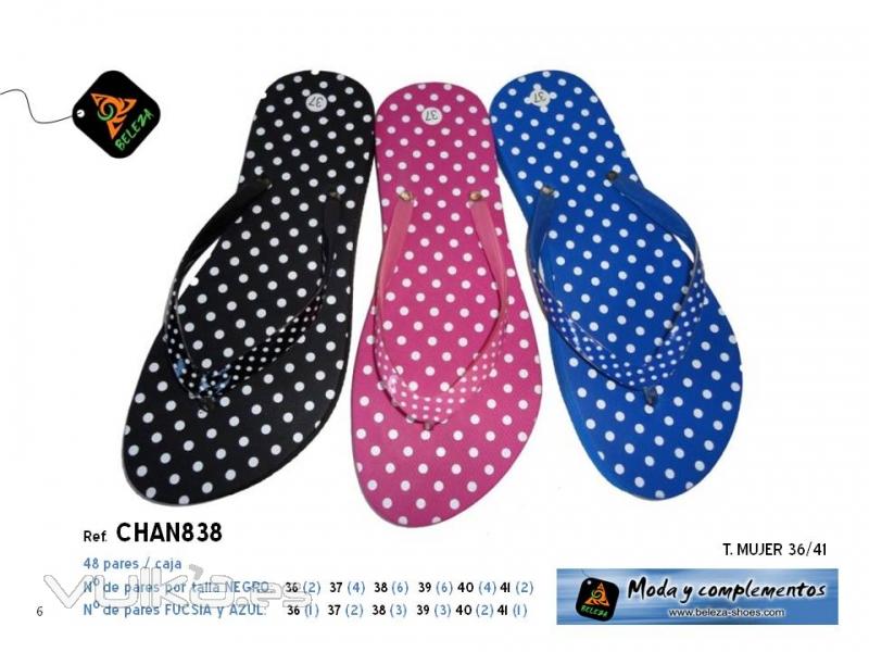 Chanclas mujer - Beleza Shoes