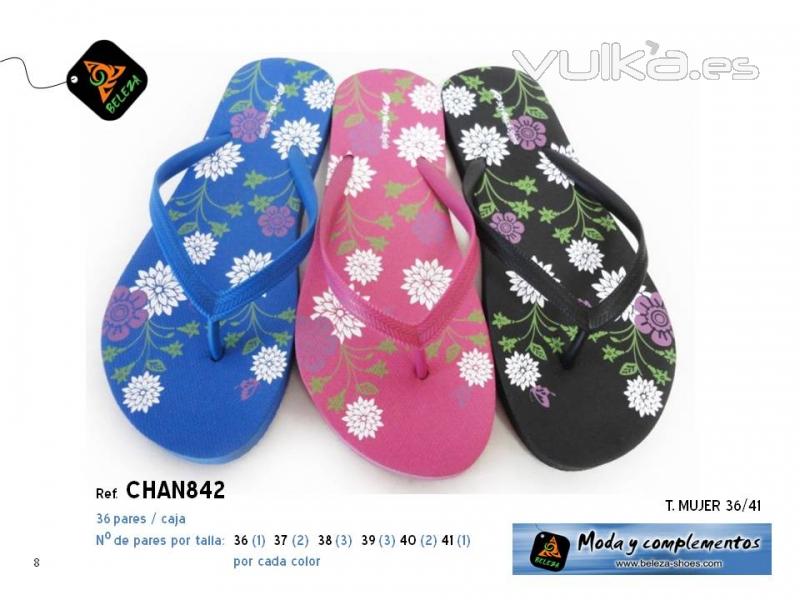 Chanclas mujer - Beleza Shoes